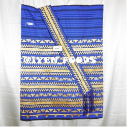 A137 KAIN TAPIS ABUNG TAJUK AYUN BAHAN BIRU